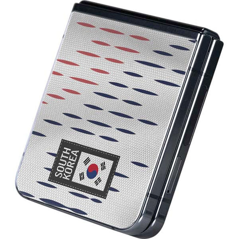 South Korea Soccer Flag Galaxy Z Flip5 5G Skin
